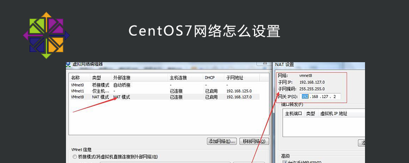 CentOS7网络怎么设置